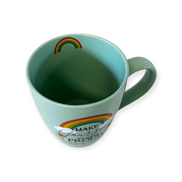 Rainbow Light Green Large 18 Oz. Coffee Mug - Picture 7 of 8